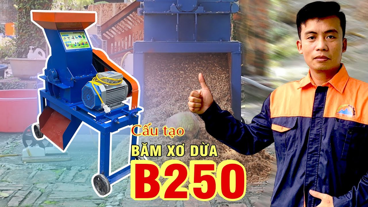 Công Ty Bình Minh: Những Điều Cần Biết Khi Sử Dụng Máy Băm Xơ Dừa B250