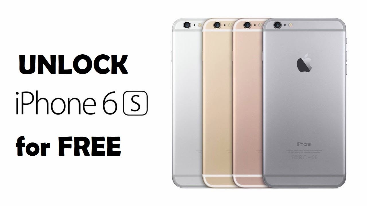 Unlock iPhone 6S AT&T for free - YouTube