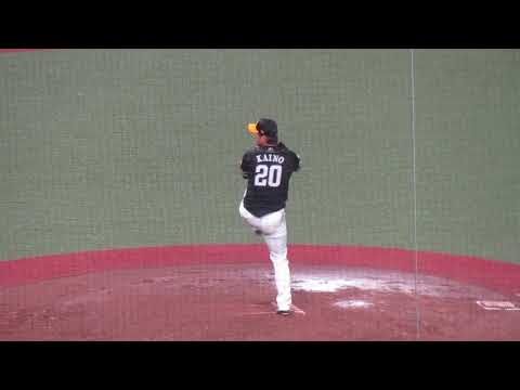 【スローで見る】ホークス甲斐野 央 のピッチングフォーム2021年8月24日