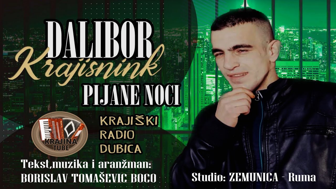 Dalibor Krajišnik - Pijane noći (Official Audio)