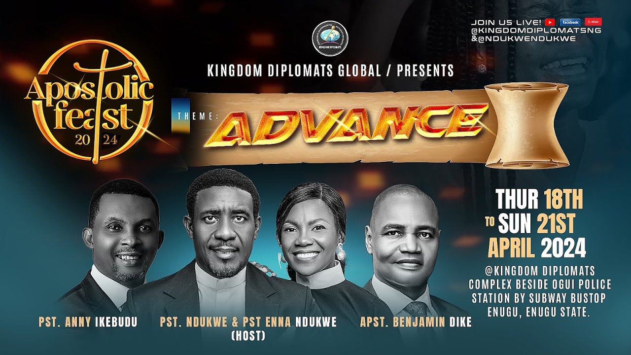 APOSTOLIC FEAST 2024 - ADVANCE CONTD. | 20TH APR. 2024 | DAY 3 ...