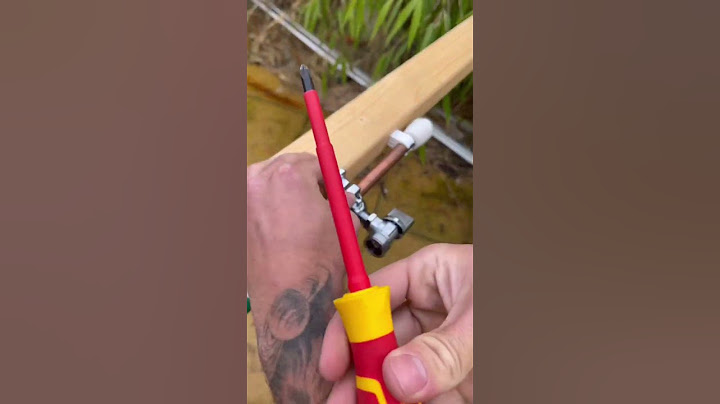 How To Install Outside Garden Tap #likeapro #diy #shorts
