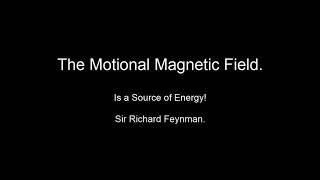 The Motional Magnetic Field