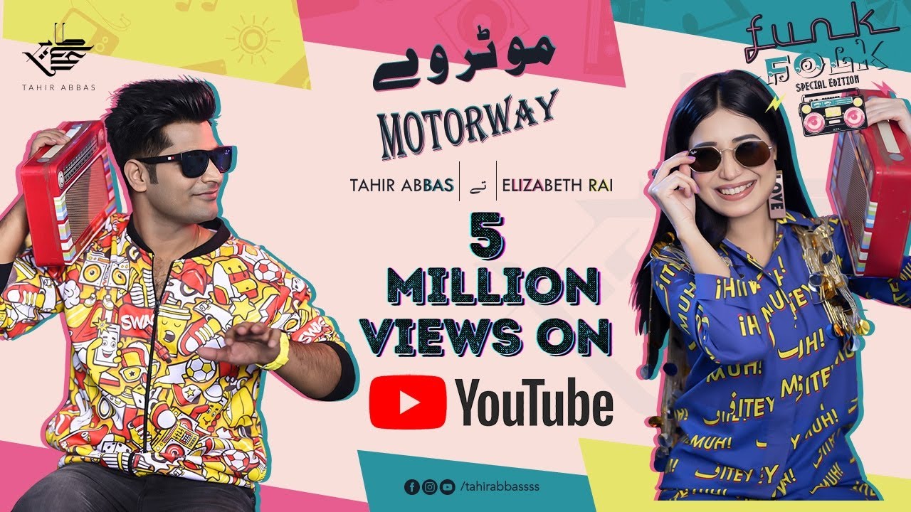 Motorway  Tahir Abbas ft Elizabeth Rai  Funk Folk  Official Video  Latest Punjabi song
