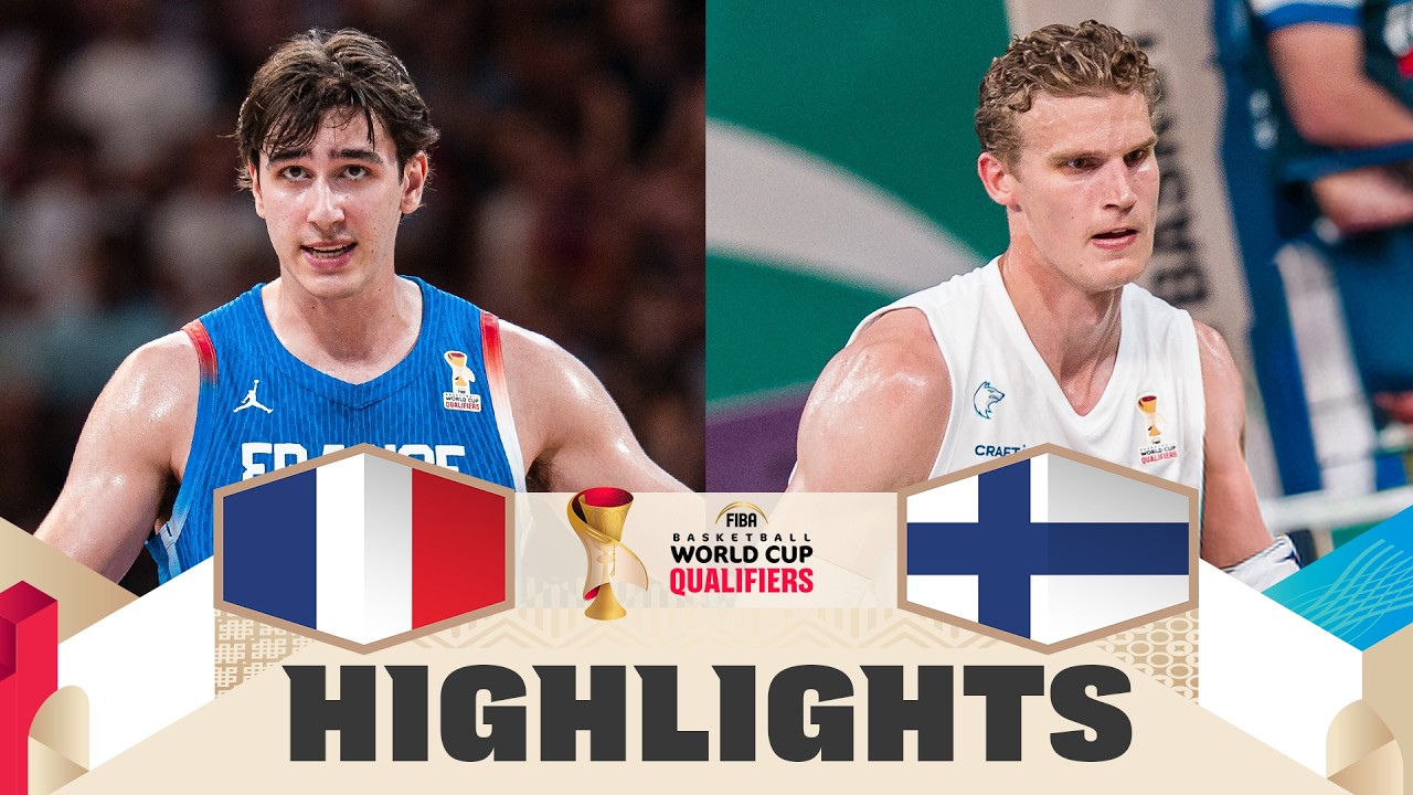 France ๐ซ๐ท v Finland ๐ซ๐ฎ | Highlights | FIBA Basketball World Cup 2027 European Qualifiers