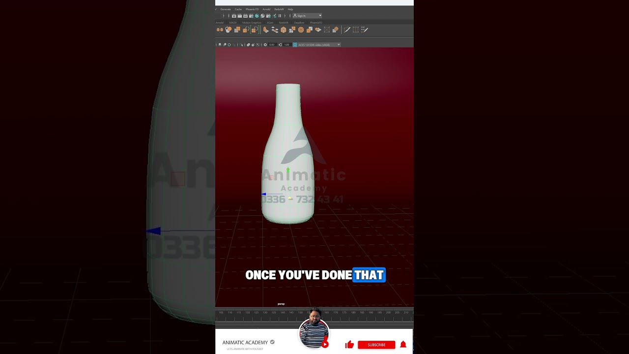 Redshift Glass Alpha Problem FIXED 🔥 (Maya Render Issue)