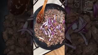 Ethiopian stir-fried beef