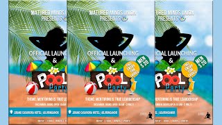 Summer Cocktail Party Flyer Design - Photoshop Tutorial