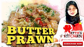 Cara Memasak Butter Prawn | Resepi Sedap | Effa's Kitchen