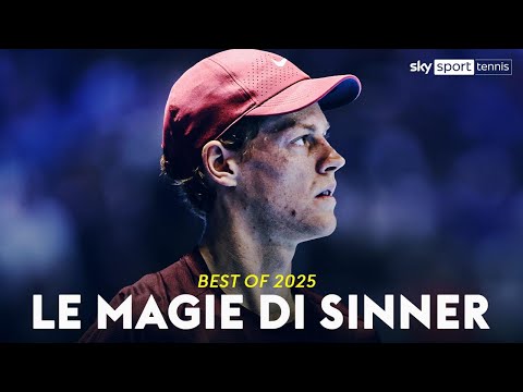 Video 14 volte in cui SINNER ha incantato il mondo | ATP Tour: Best Of 2025