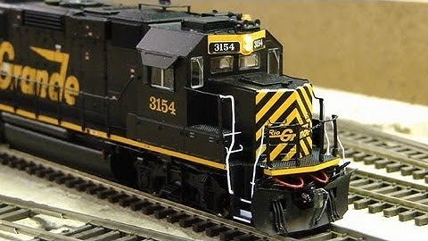 Custom Detailed Proto 2000 DRGW GP60 #3154