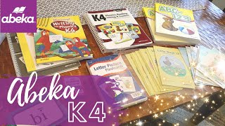 Abeka K4 Homeschool Curriculum II Flip-through + Resource ORGANIZATION!!