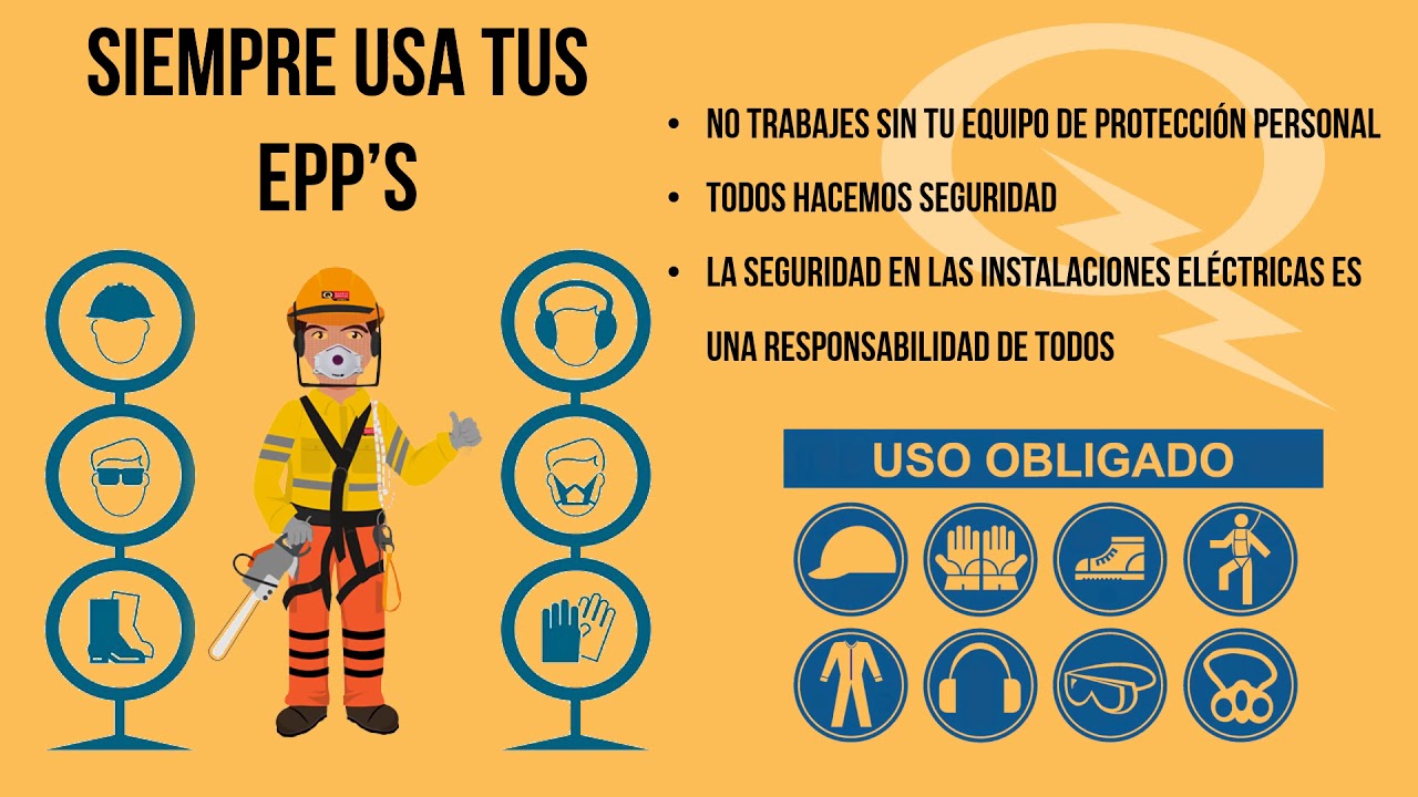 Senal Uso Obligatorio De Epp