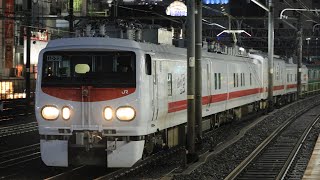 2026/6/27 E491系(East i-E)＋マヤ50 限界建築測定に伴う宇都宮線検測返却回送　鶯谷駅通過