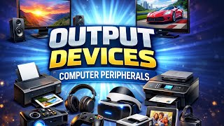 What are Output Devices? | Computer Output Devices Explained | Beginner Guide #councilskills