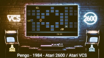 Pengo - 1984 - Atari 2600 ( Atari VCS )