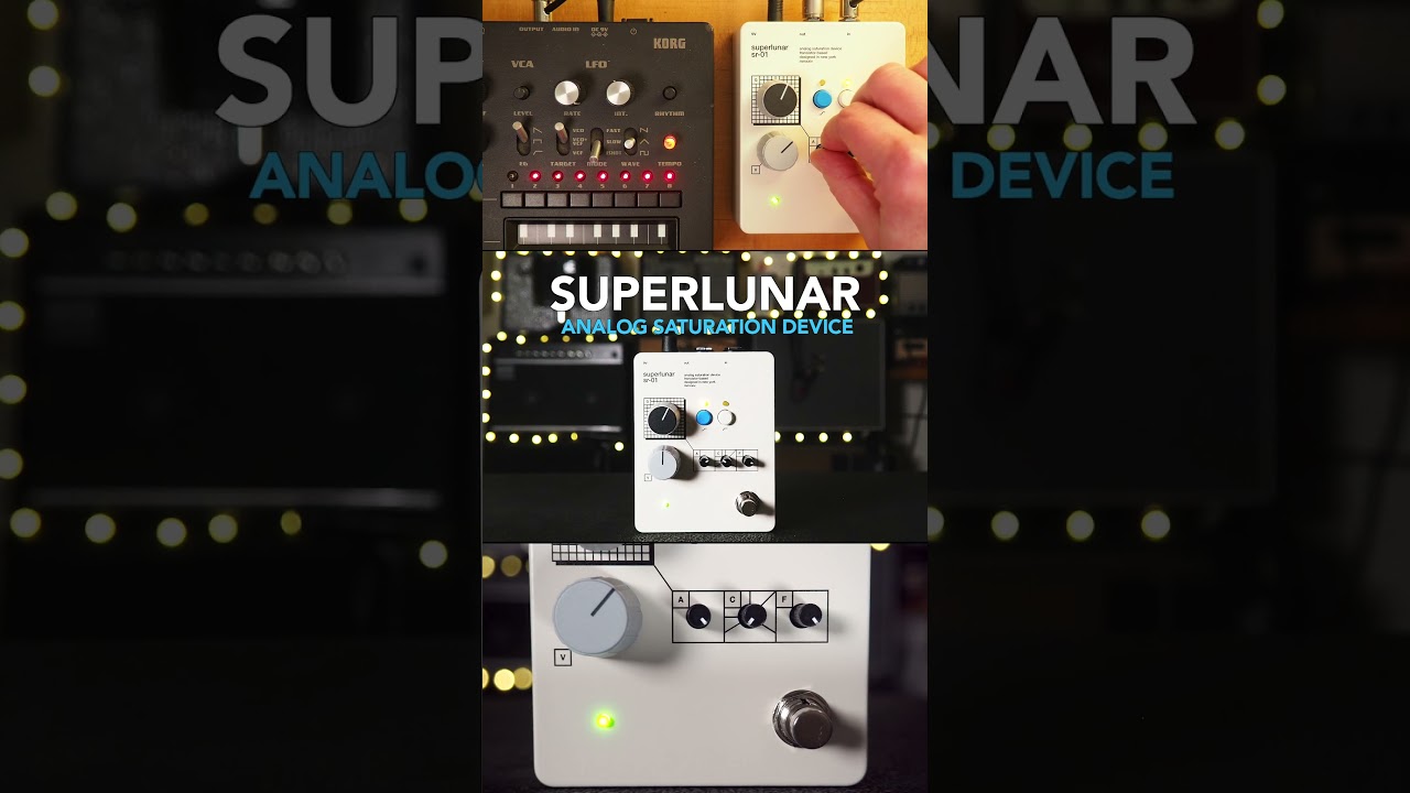 Superlunar SR-01 - Analog Saturation Device | Effects Database