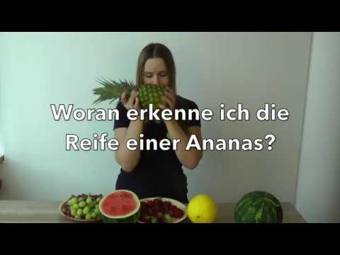 Woran erkenne ich die Reife einer Ananas?