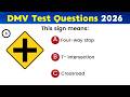 DMV Test Questions 2026 – Test 6 Real Exam Questions & Answers