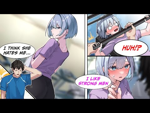 [Manga Dub] I stepped in to spot the girl at the gym who always mugs me... Then... [RomCom]