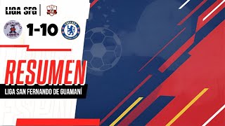 LOBOS 1-10 CHELSEA / MASTER40 / FECHA 7 - VUELTA 1 / RESUMEN LSFG