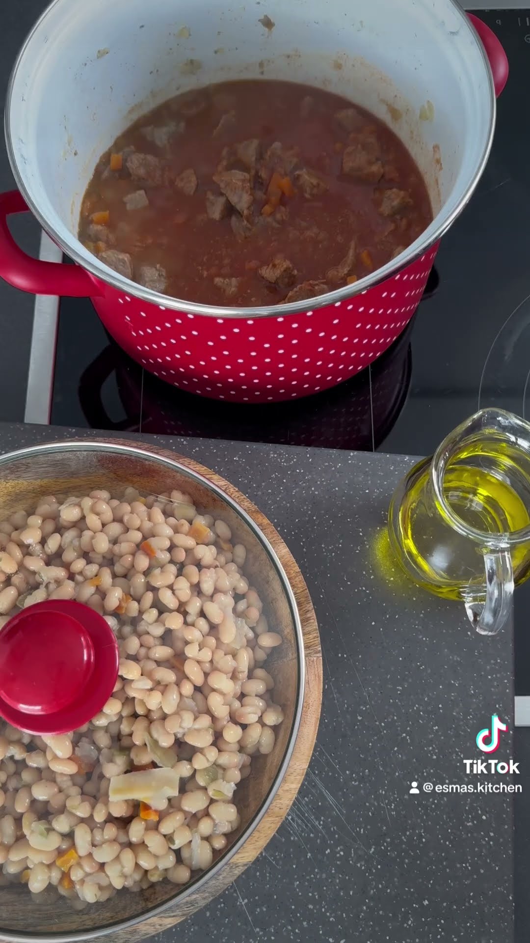 Bohneneintopf nach Balkanart/ Bean stew with beef Balkan style #easy # ...