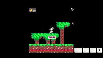 WIP - Ghost Bunnies platformer video game - PICO-8