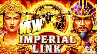 🚨NEW🚨OMG IMPERIAL LINK EMPEROR TAI ZU ROYAL BLOSSOM SLOT MACHINE REVEAL 2026 LAS VEGAS CASINO GAME screenshot 1