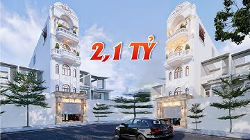 Mẫu Nhà Ống Đẹp Phố Tân Cổ Điển 5 Tầng Đẹp Ấn Tượng Trị Giá 5 Tỷ Tại Khoái Châu, Hưng Yên