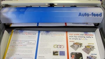 CreaseStream Mini Auto-feed - Promotional Video