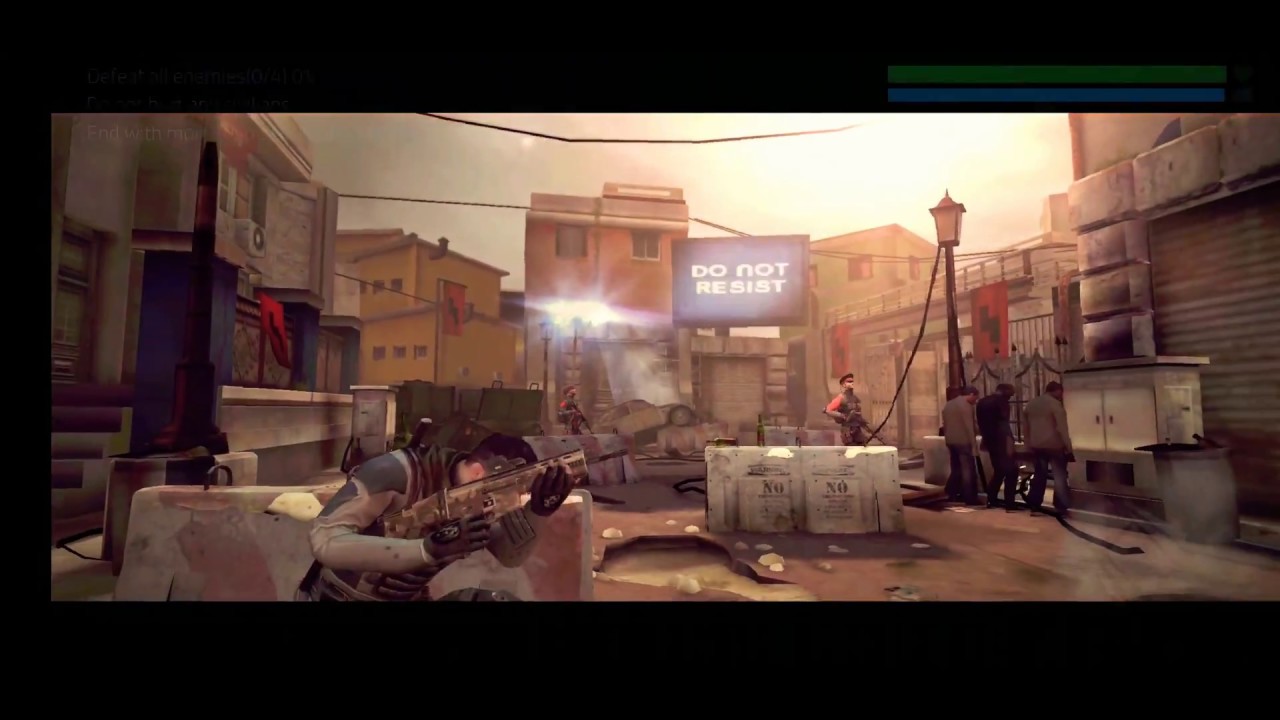 COVER FIRE GAMEPLAY WALKTHROUGH MISSION 1-5 EXPERT LEVEL