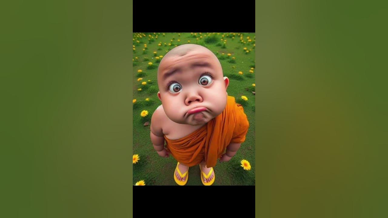 Little Monk So Cute 🥺🥰 Cute Little Monk 😍😍😁 cute #monk #littlemonkey #cute