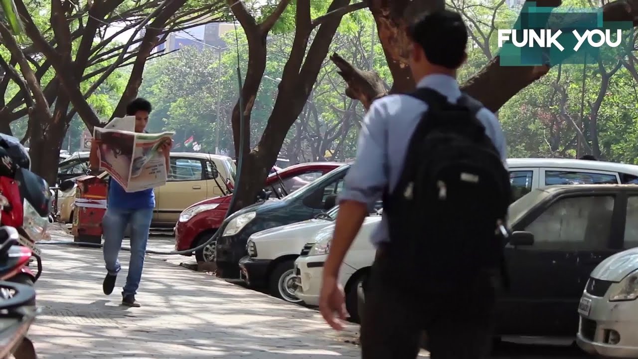 Newspaper Dash Prank in India by Funk You! (Prank in India)