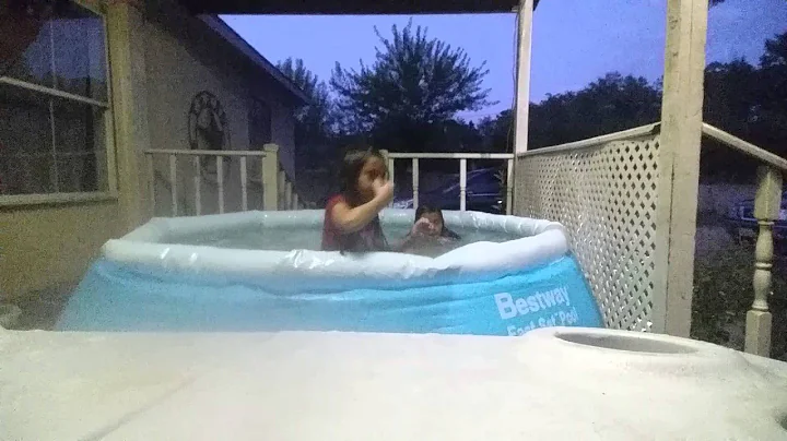 Swimming tricks by Rebecca vazquez and friends