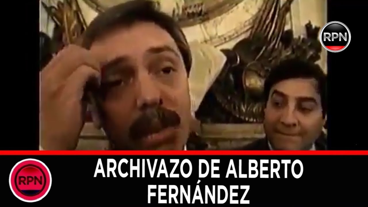 **ARCHIVAZO** ¿Que decía Alberto Fernández en 2003 cuando asumió con Nestor Kirchner ? alberto fernandez hijo