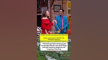 #motivasi #videoshort #viralvideo #viral #artis #youtubeshorts #andretaulany #ayutingting