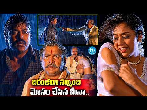 చిరంజీవిని నమ్మించి మోసం చేసిన మీనా..Chiranjeevi & Meena Unexpected Twist | iDream Viral