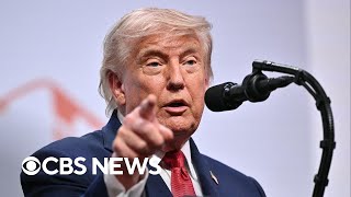 Watch: Trump takes questions on Iran deal, Israel, Lebanon and more