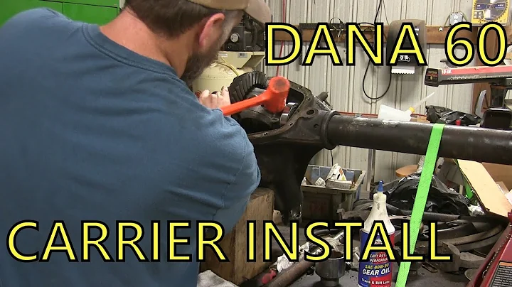 Dana 60 Carrier Install
