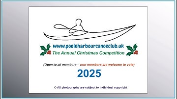 2025 Annual Photo Competition - Poole Harbour Canoe Club
