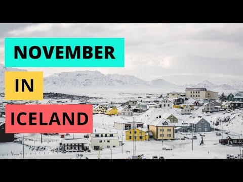 Vídeo: Novembro na Islândia: Guia de clima e eventos