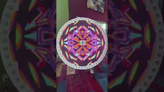 Outdoor super bright circle led video wall #leddisplay