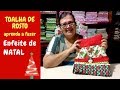 Como Fazer uma Toalha de Rosto Enfeitada para o Natal