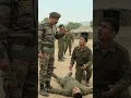 soldier ne karra natak pt se bachne ke liye #army #drama #training