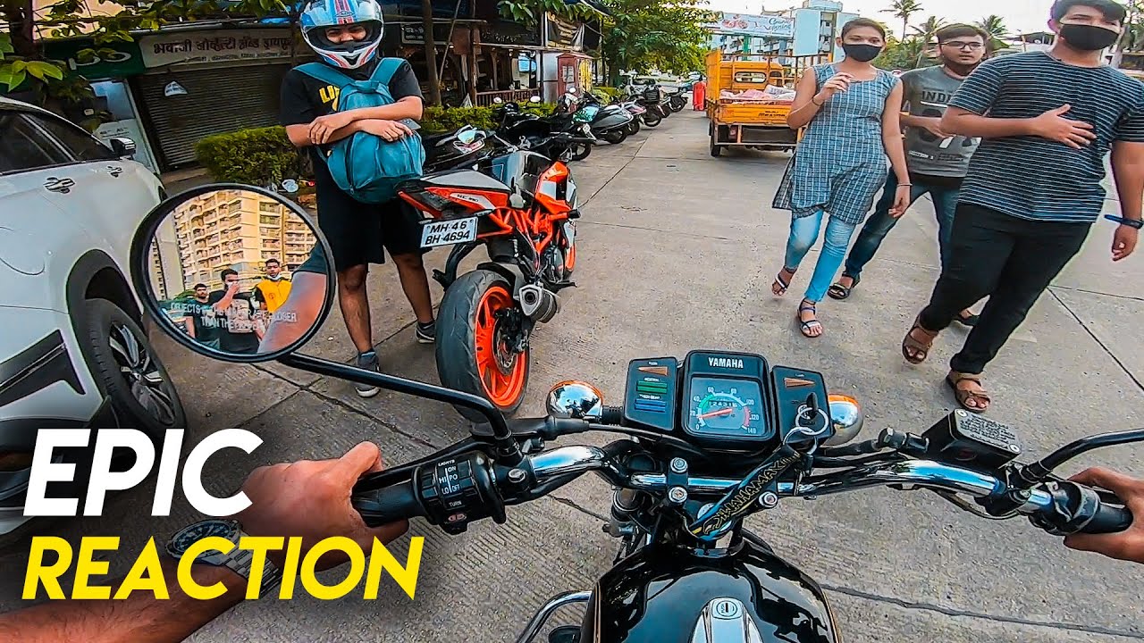 REACTION after watching MY RESTORED YAMAHA RX100 😍👌