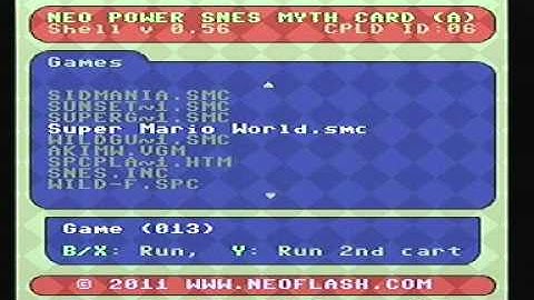 SNES Myth Shell 0.56