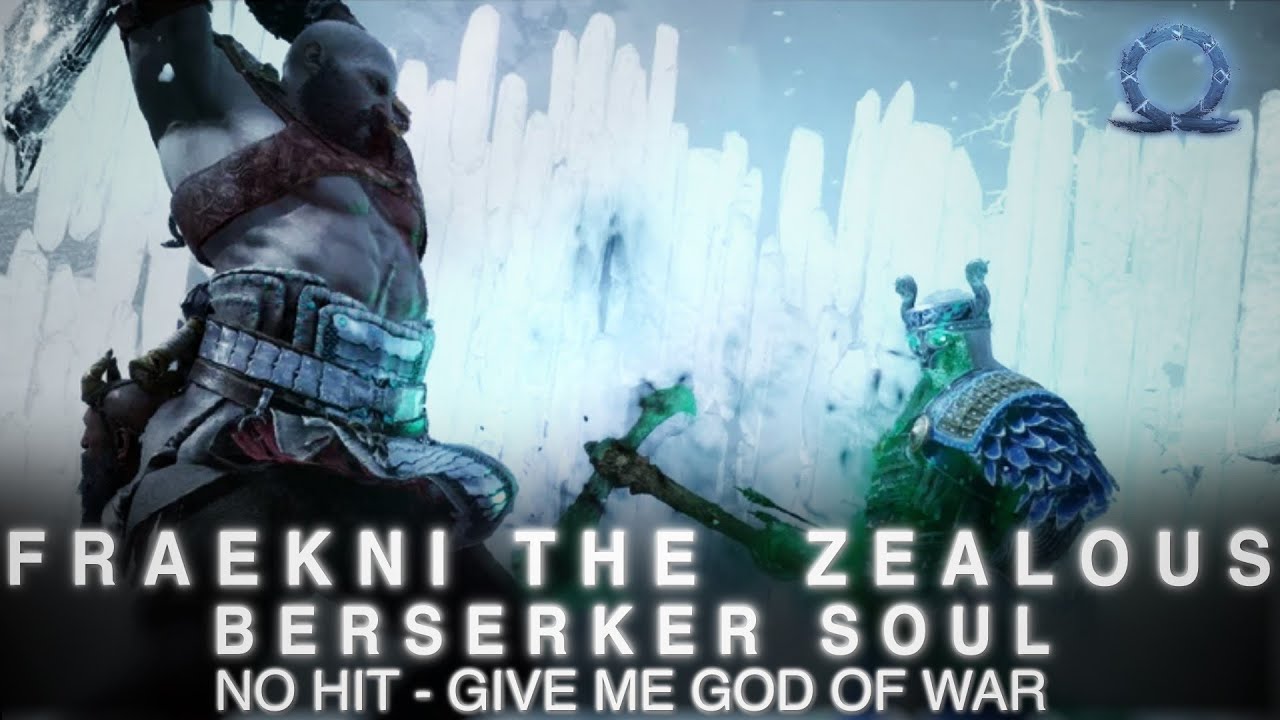 ⁣No Hit Fraekni the Zealous Berserker Soul, Hardest Difficulty - God of War Ragnarok