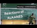 Reactions Of Alkanes Organic Chemistry Alkanes Reactions Alkanes JonahEmmanuel Reactions Of Alkanes Organic Chemistry Alkanes Reactions Alkanes JonahEmmanuel