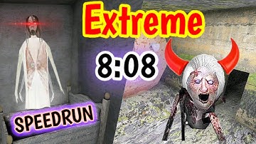 Granny (1.8) - Extreme mode, speedrun in 8:08 [WR]