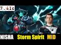 🤯NISHA [Storm Spirit] MID 7.41c - DOTA 2 HIGHEST MMR MATCH#dota2  #dota2gameplay